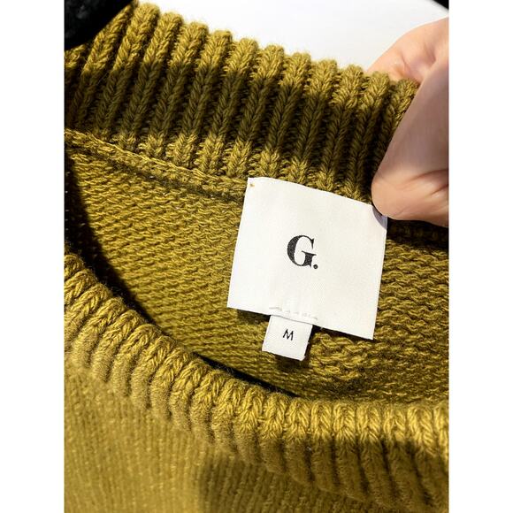 Goop Gwyn The Long-Cuff Crew Sweater size M medium - Picture 3 of 5